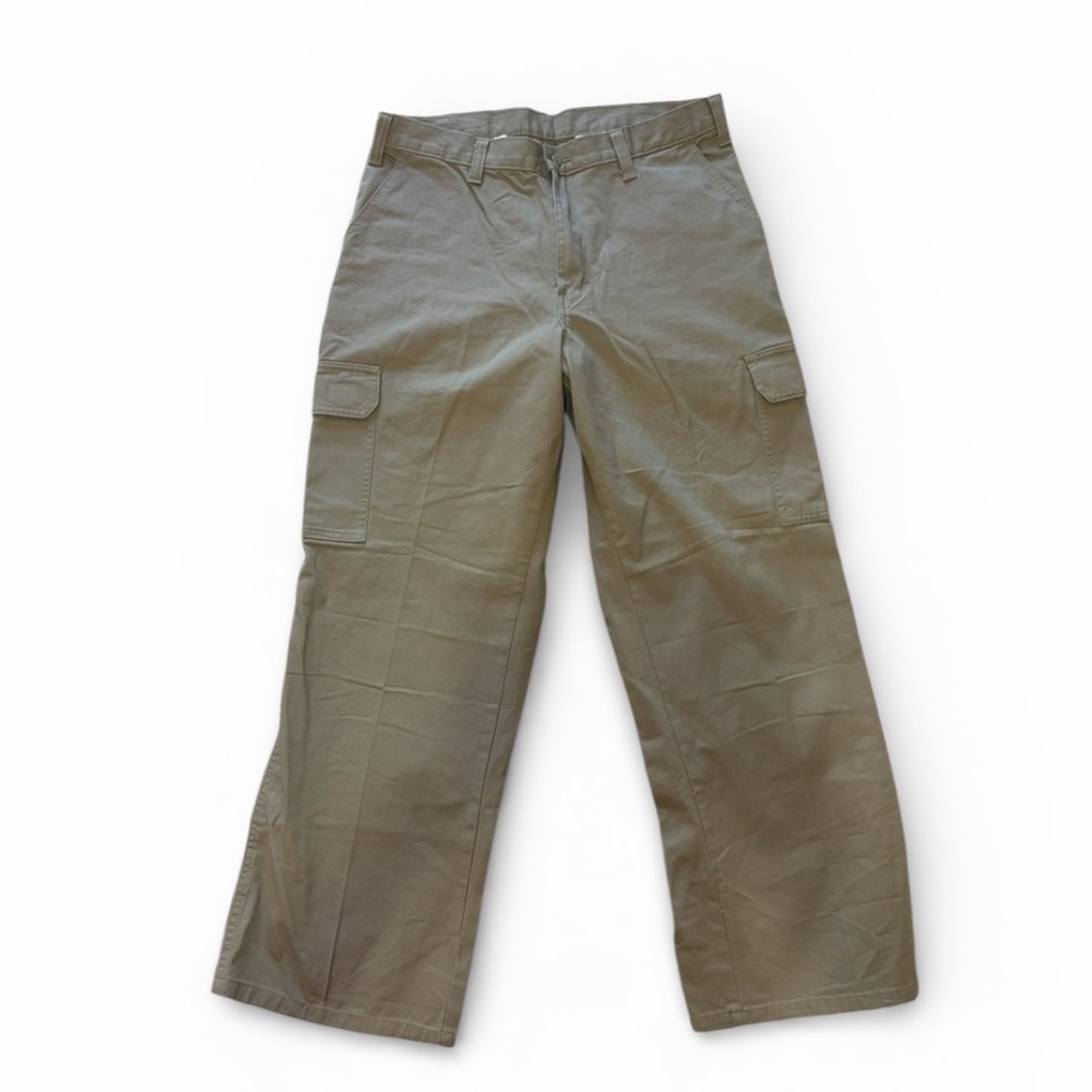 Dickies men's cargo pants in a beige,khaki, 34x30, New